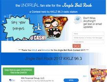 Tablet Screenshot of jinglebellrock.info